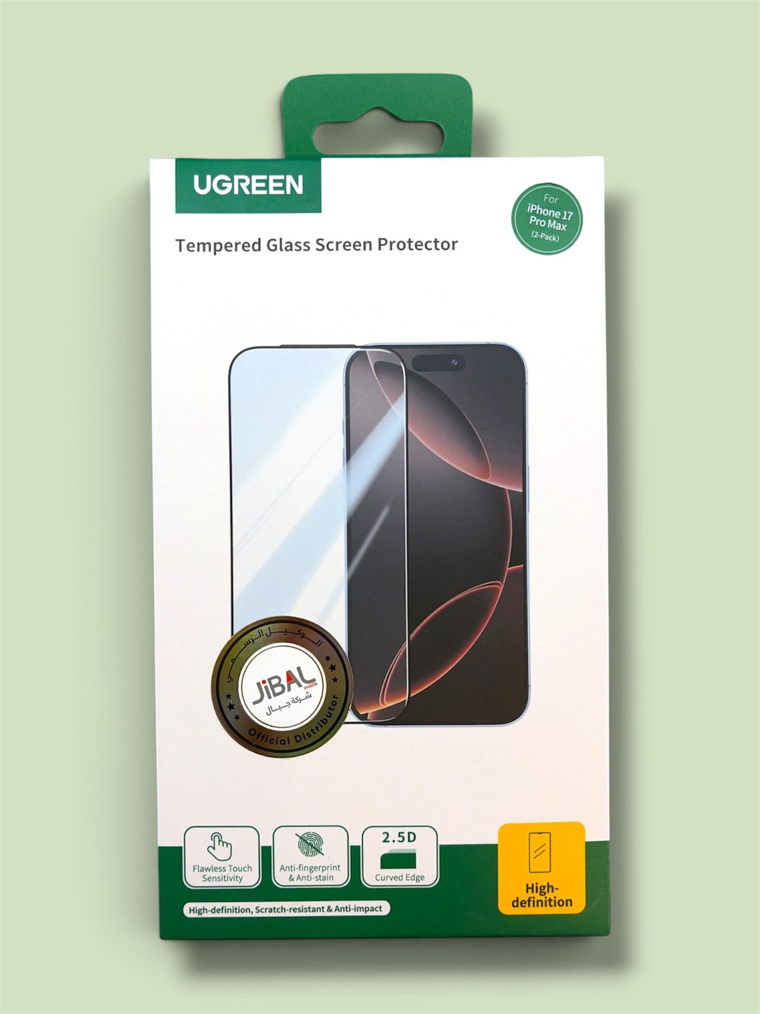 UGREEN Full Screen Protector for iPhone 17 Pro Max (2-Pack)