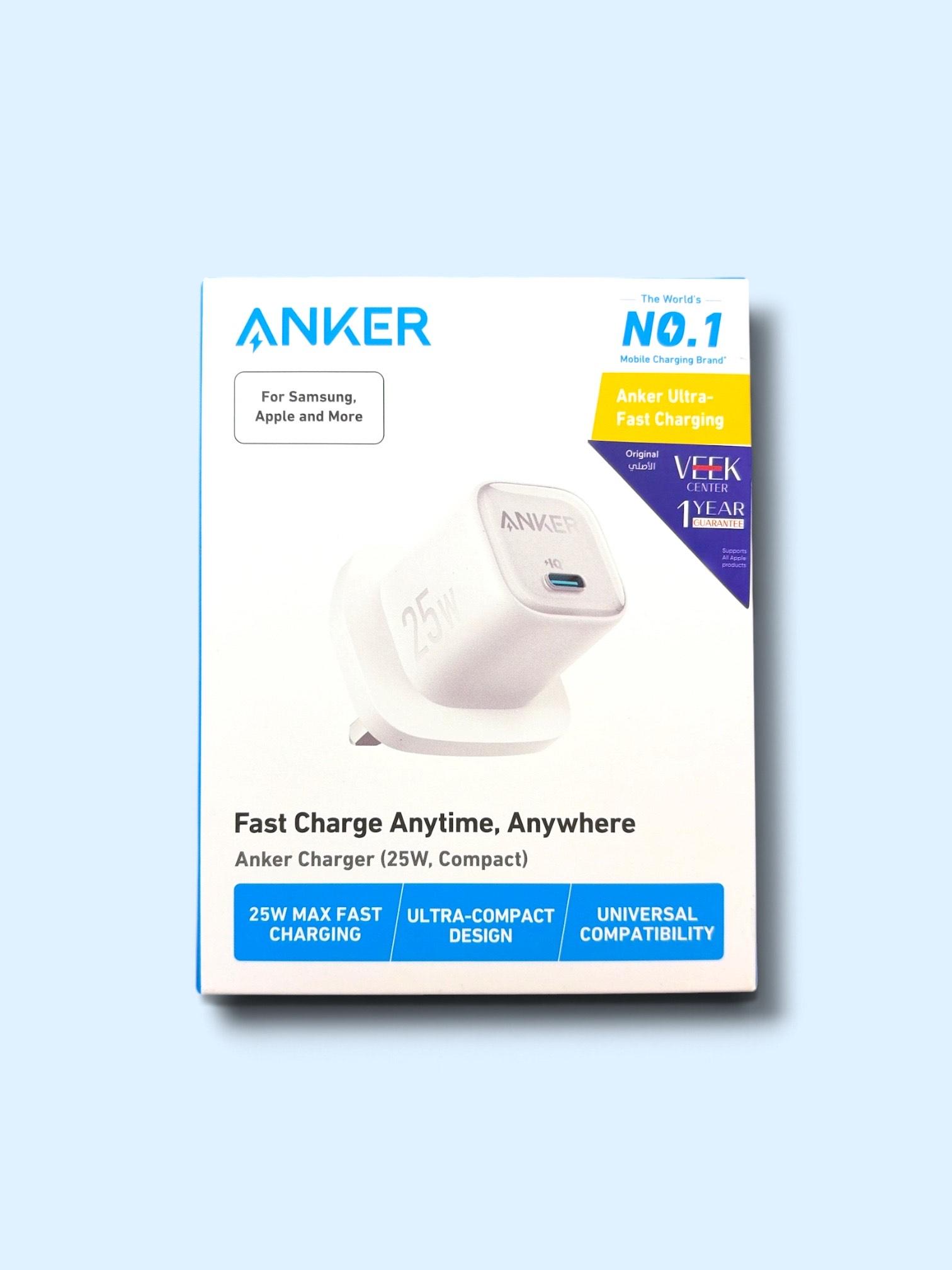 Anker Compact 25W Wall Charger