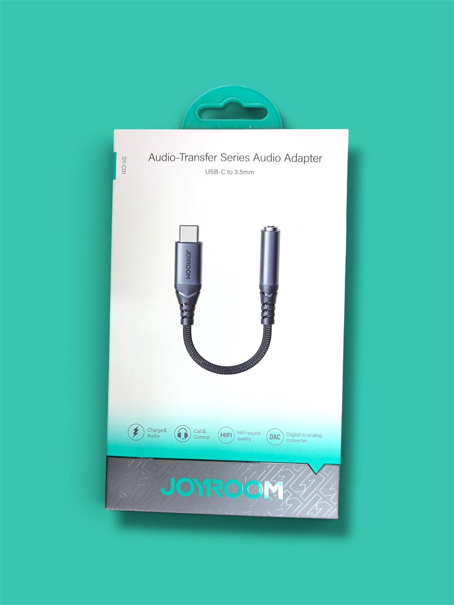 JOYROOM SY-C01 USB-C to 3.5mm Audio Adapter